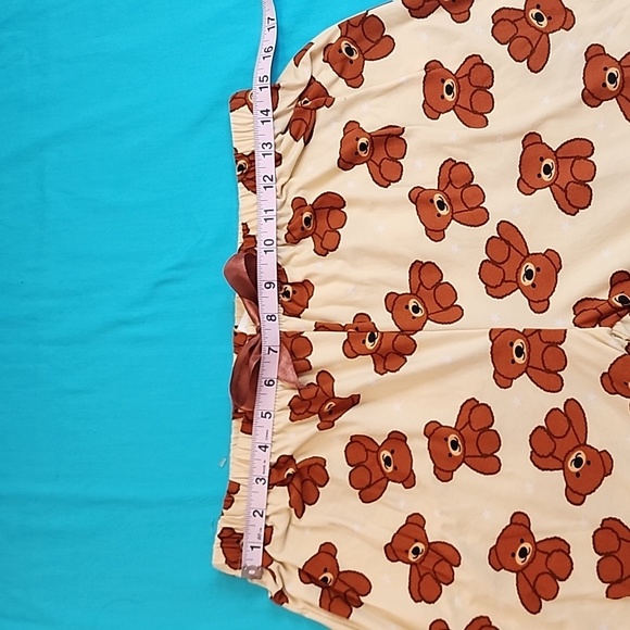 5 More Minutes Teddy Bear Pajama Set, Size XL - Picture 4 of 8